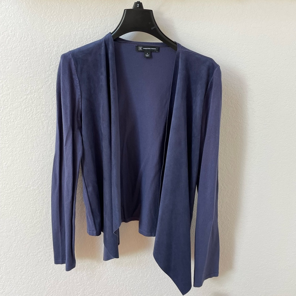 INC loose soft draping jacket